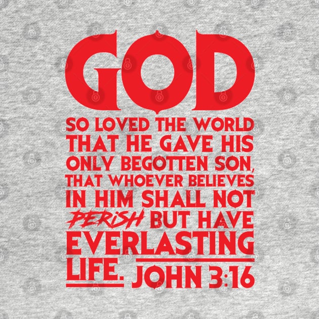 John 3:16 by Plushism